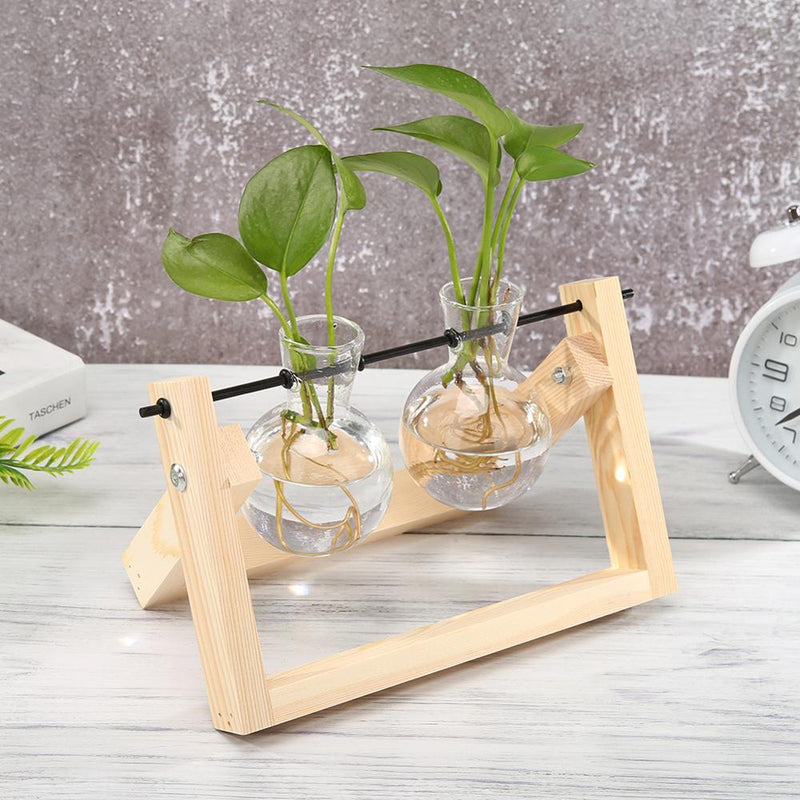 Home Decor Hanging Pots Wooden Tray