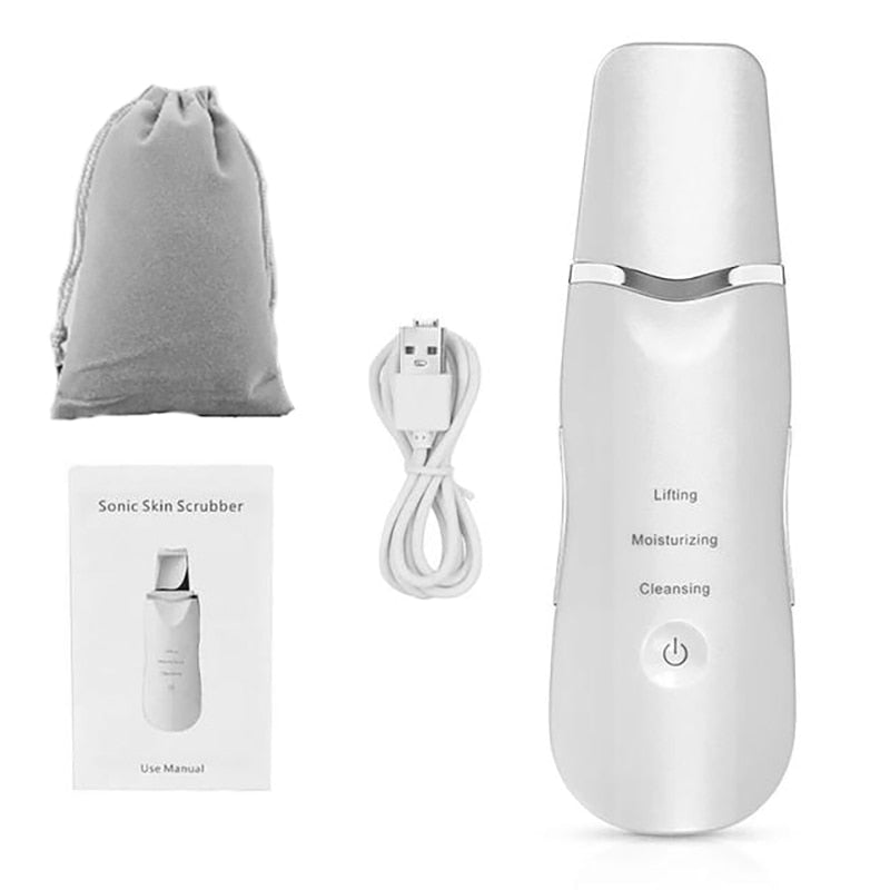 Ultrasonic Face Cleaning Scrubber