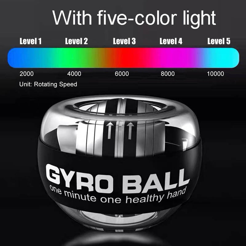Fitness LED Gyroscopic Powerball