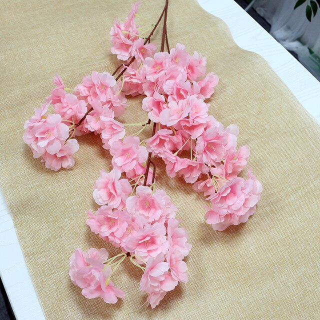 Long-Peach Sakura Artificial flower