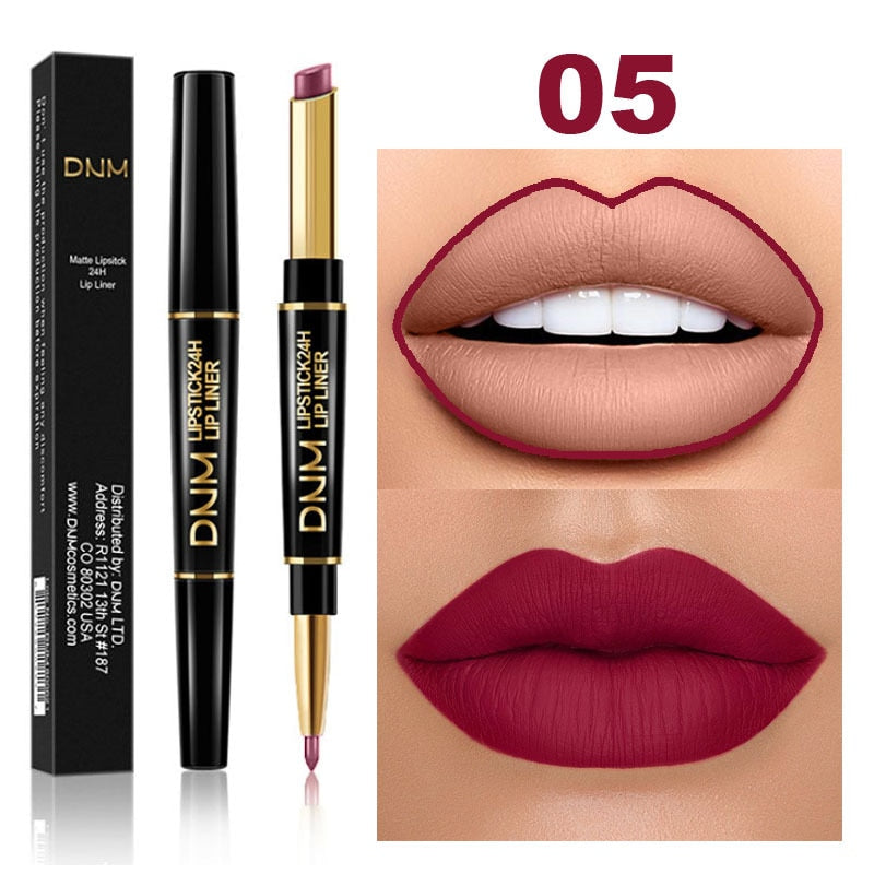 Double Ended Long Lasting Matte Lipstick