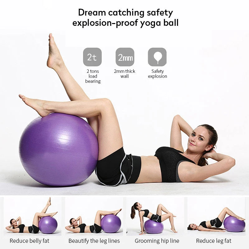 PVC Fitness Yoga Ball