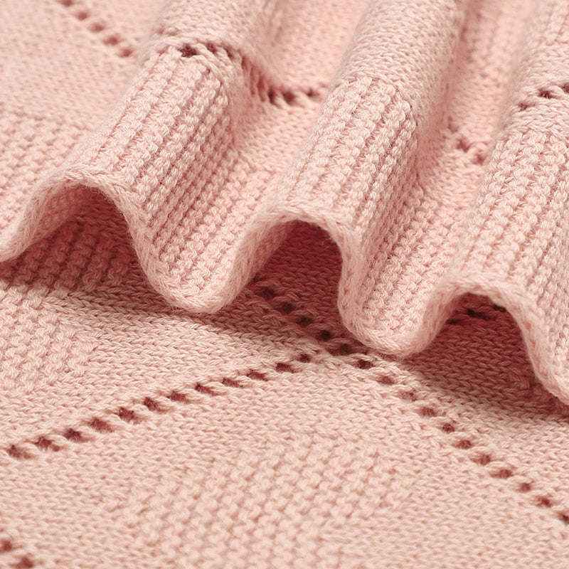 Baby Knitted Breathable Blankets