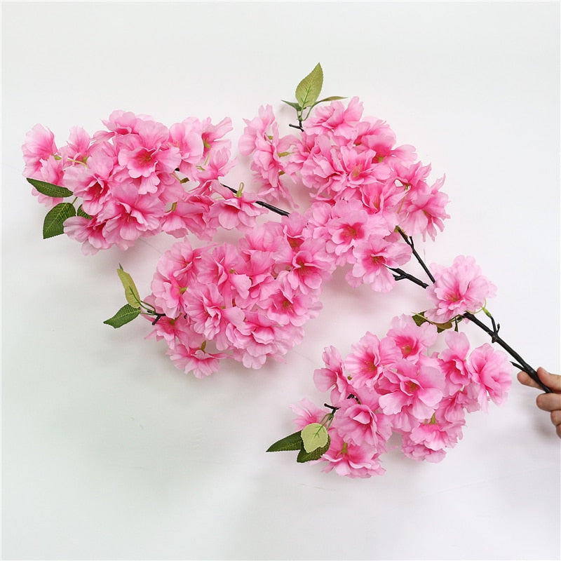 Long-Peach Sakura Artificial flower