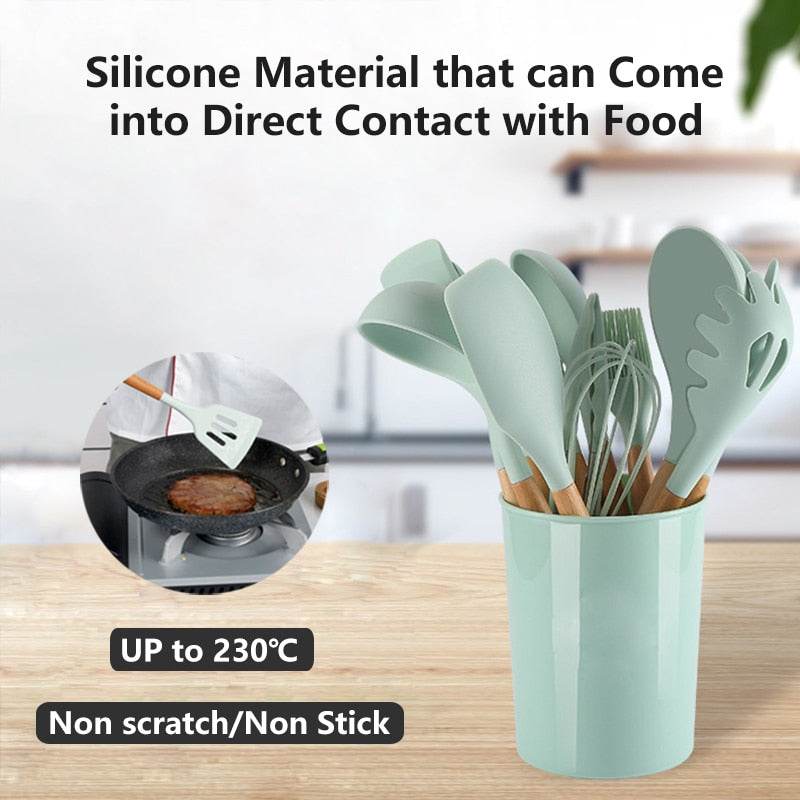 Non-Stick Cookware Kitchen Utensils Set
