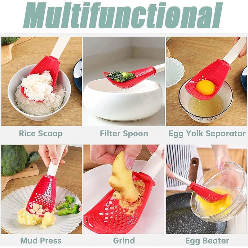 Multifunctional Cooking Strainer Spoon
