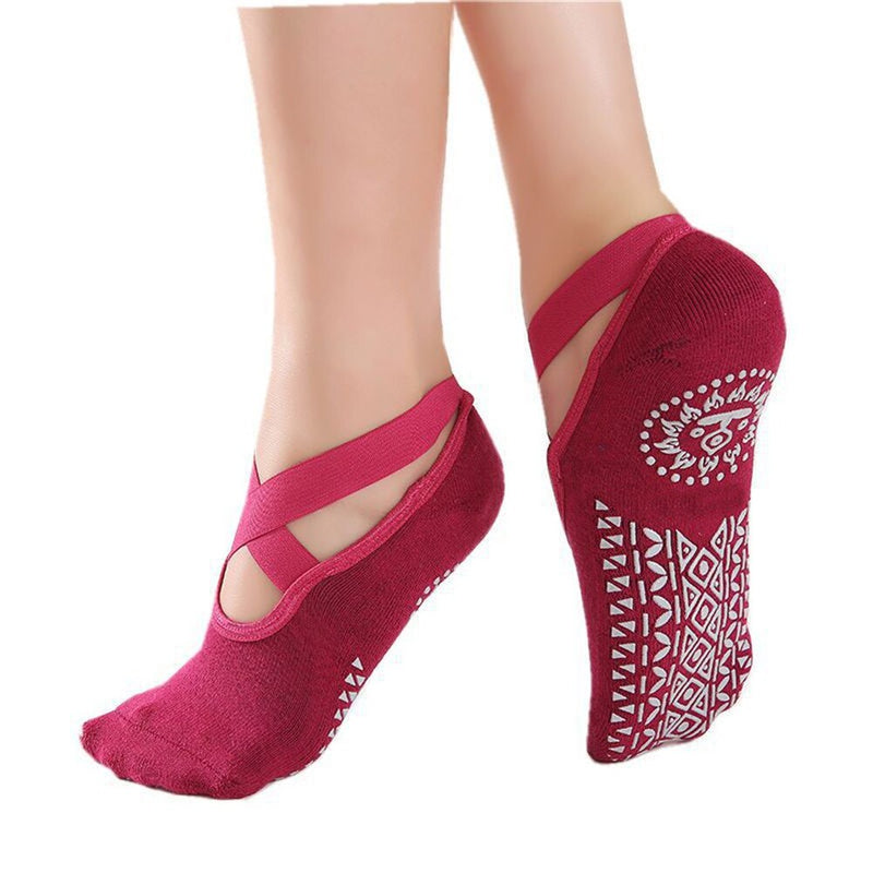 Women Anti Slip Yoga Socks