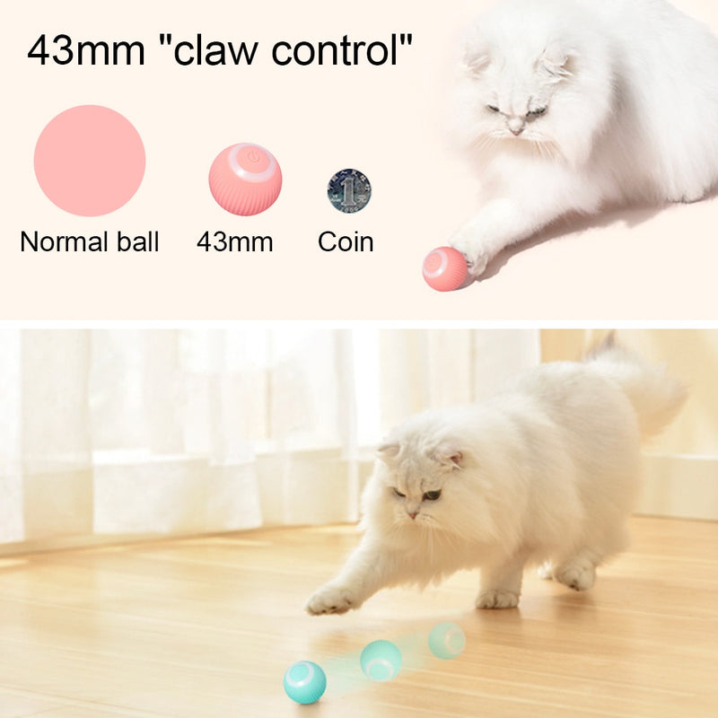 Electric Automatic Rolling Ball Cat Toys