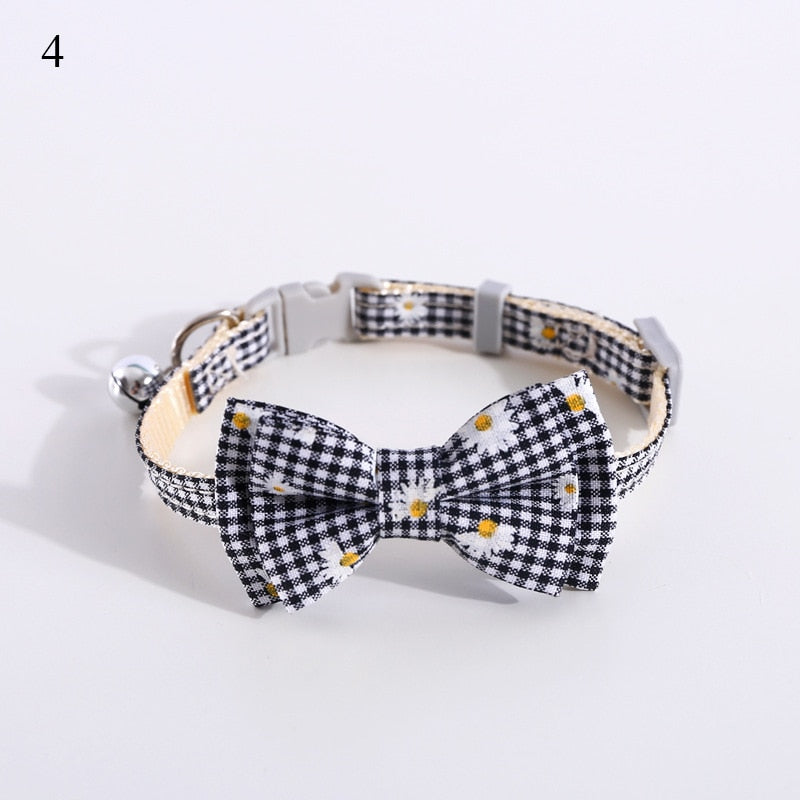 Dogs Adjustable Bow Tie Collar