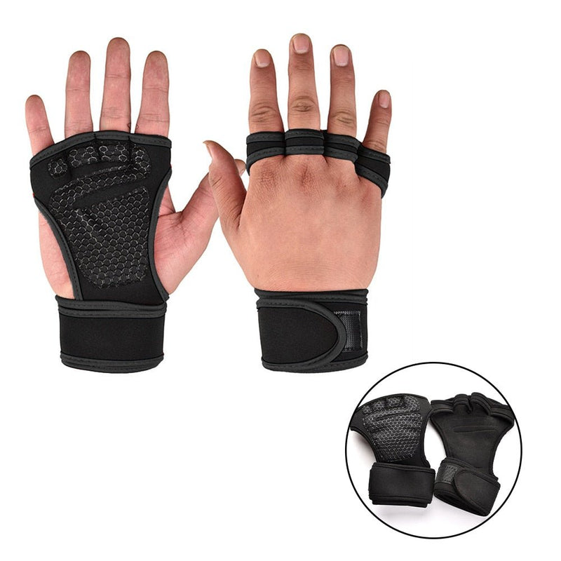 Weightlifting Training Gloves Hand Display