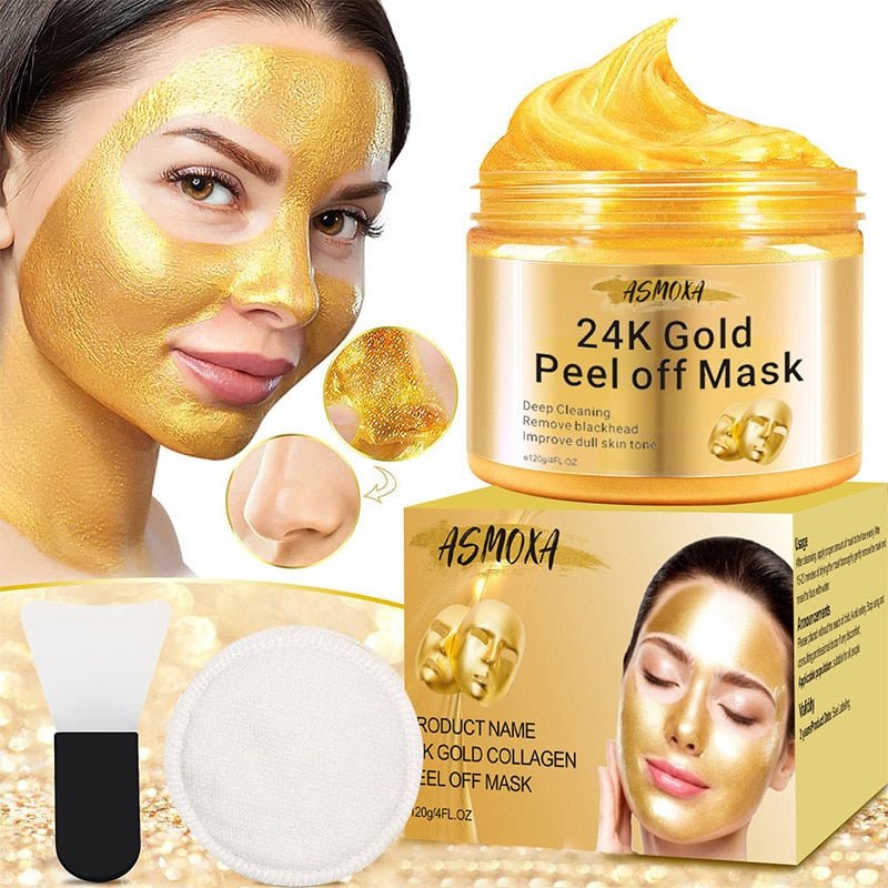 24K Gold Blackhead Remover Mask