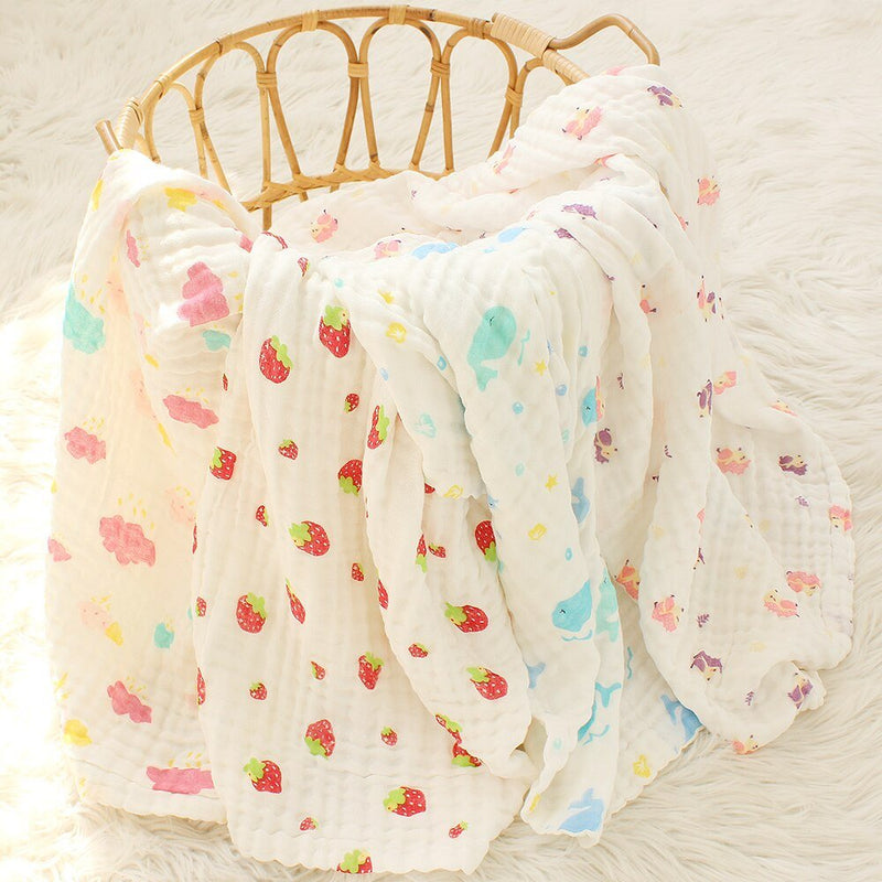 6 Layers Baby Swaddle Blanket
