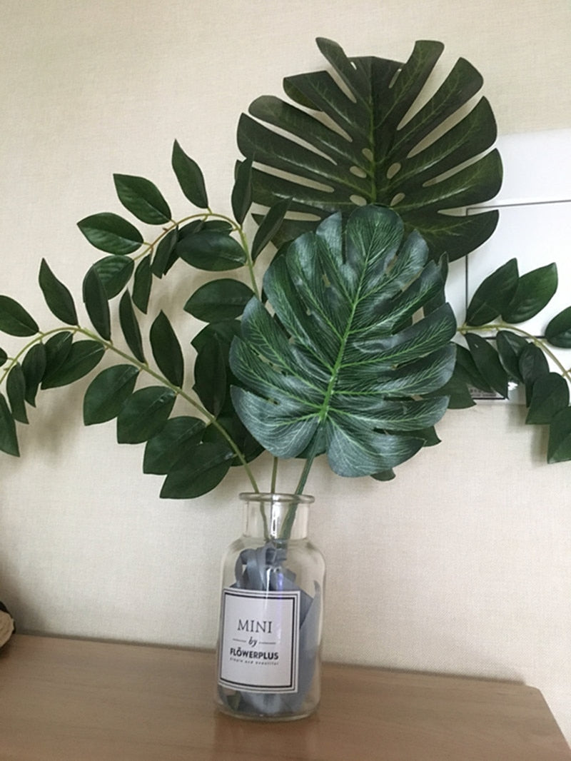 Tropical | Monstera Palm Leaves