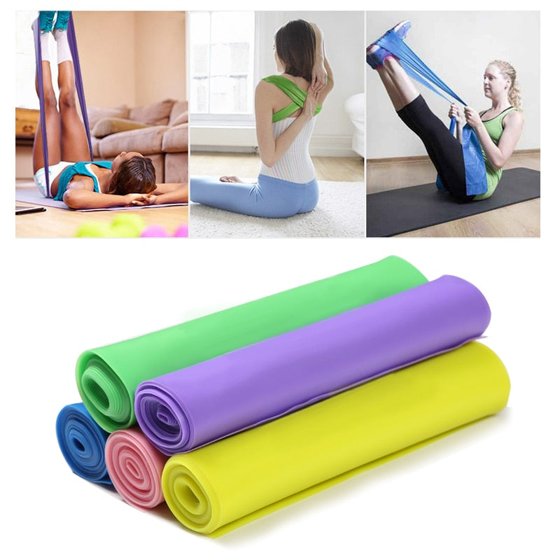 Yoga Pilates Rubber Stretch Strap
