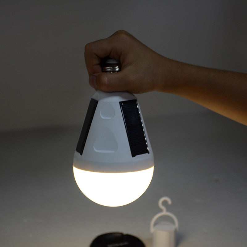 Rechargeable LED Solar Bulb