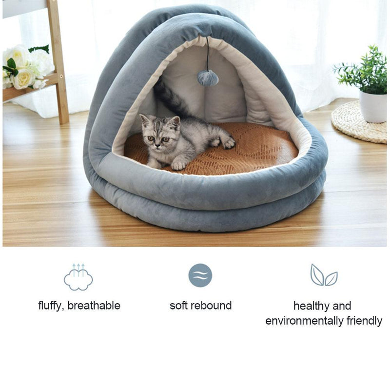 Pet Cat Bed Indoor Kitten House