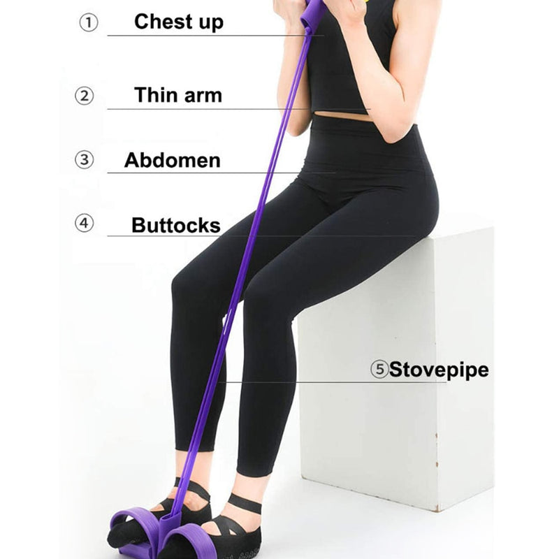 Elastic Pull Ropes Exerciser