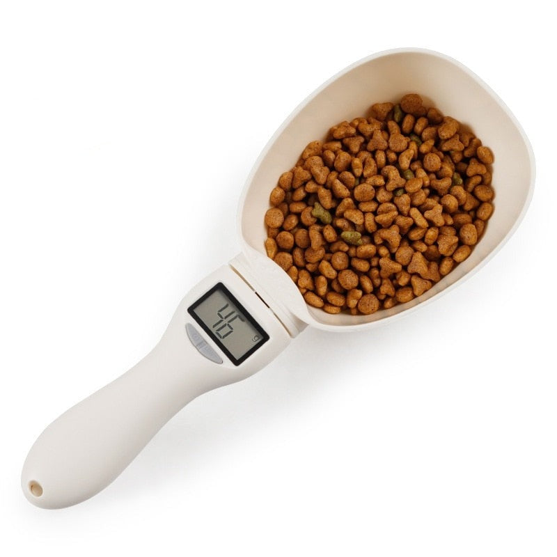 Led Display Cat Food Spoon Scale