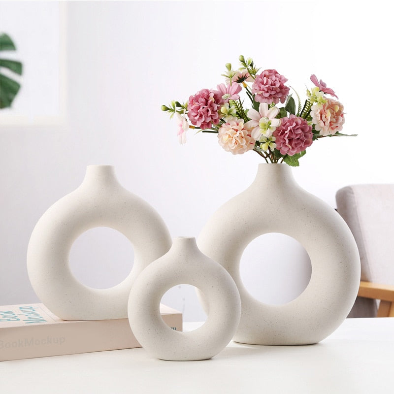 Room Decoration Nordic Ceramic Vase