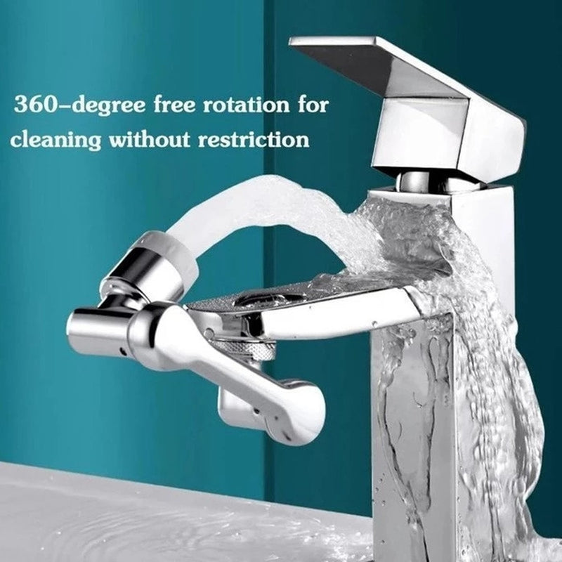 Rotating Aerator Robotic Arm Faucet