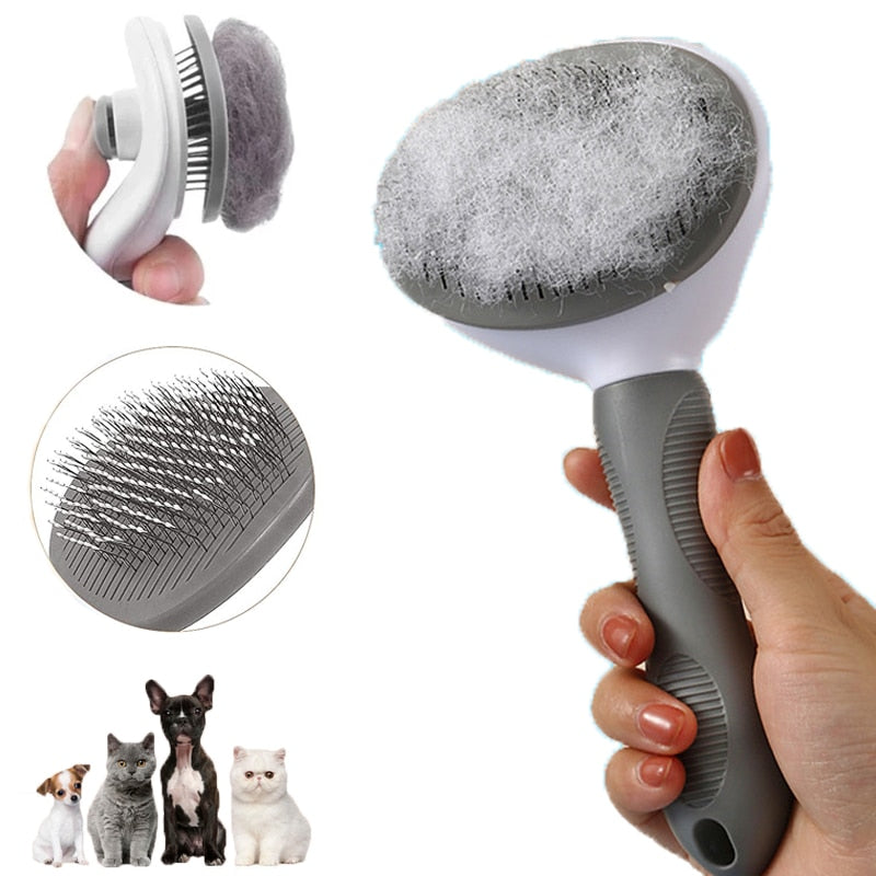 Stainless Steel Dog Hair Remover Comb