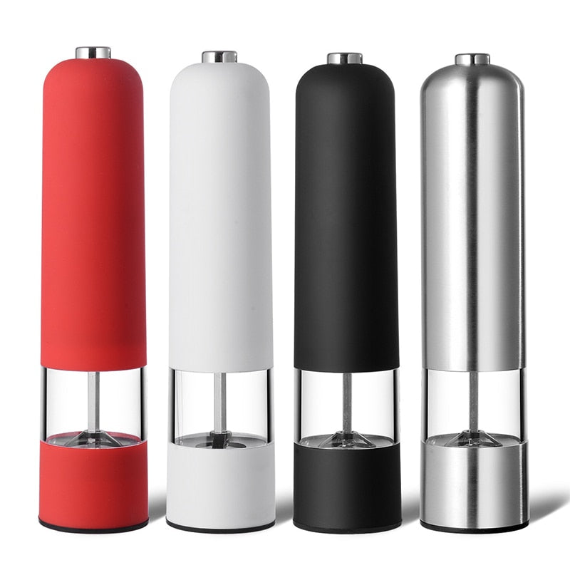 Electric Automatic Pepper Salt Mill Spice Grinder