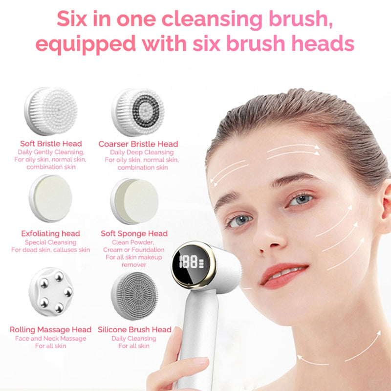 Electric Facial Brush Face Cleaner