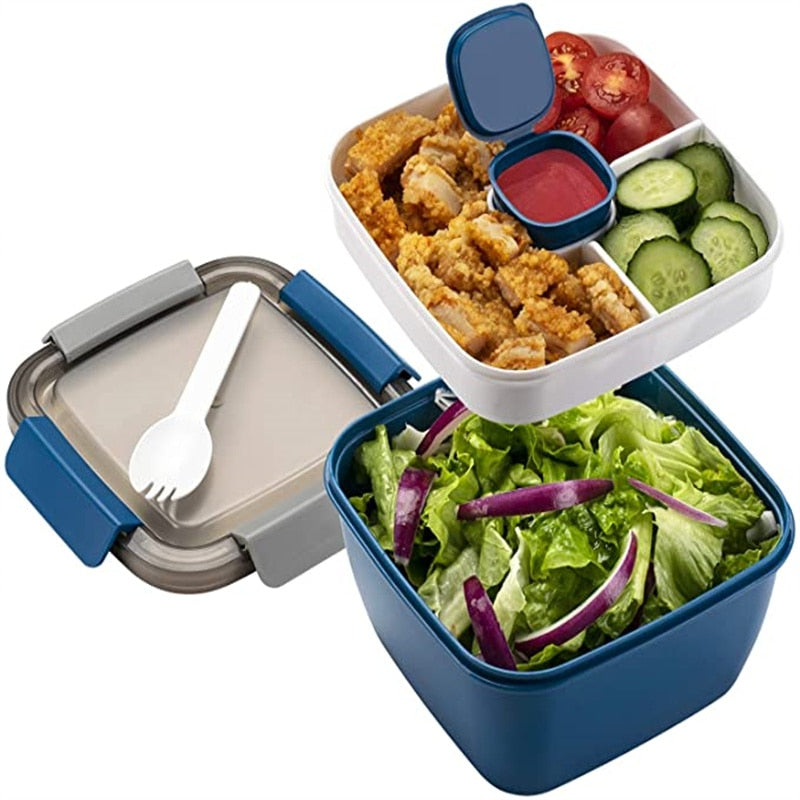 Portable Salad Lunch Container