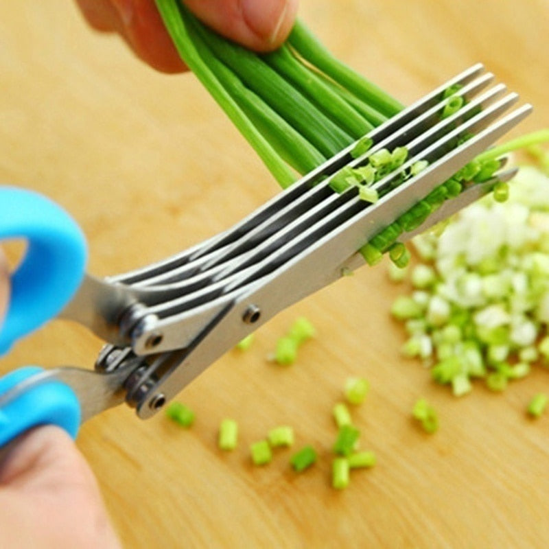 Muti-Layers Vegetable Cutter Scissors