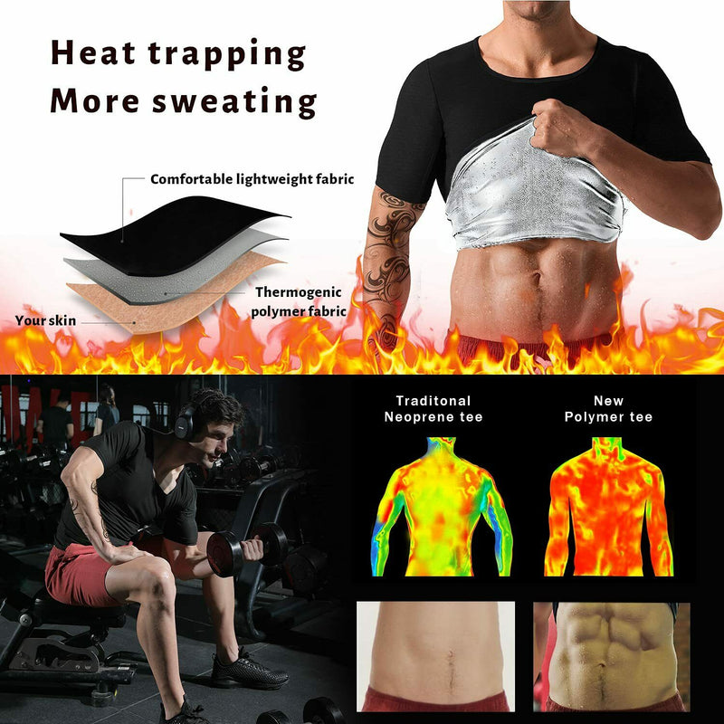 Men Suit Heat Trapping Shirt