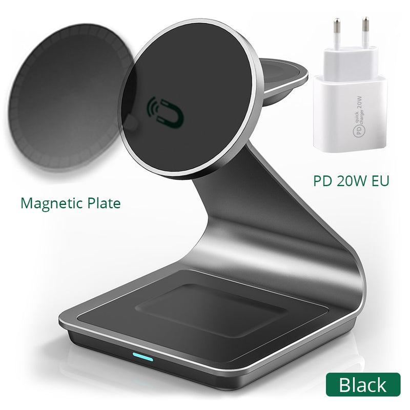 Magnetic 3 in 1 Wireless Charger
