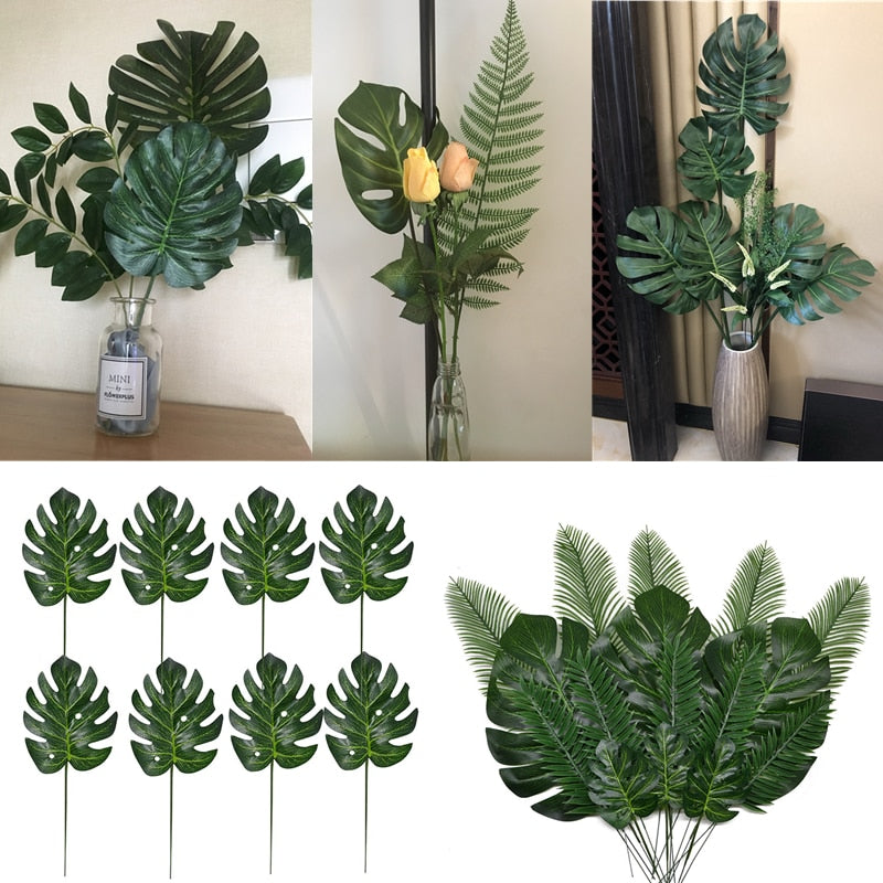 Tropical | Monstera Palm Leaves