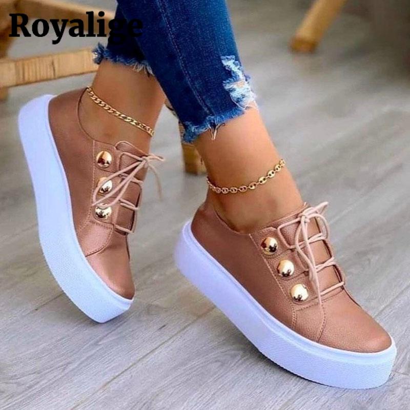 Sports Sneakers Platform Shoes Fashion Wedges Female Tennis Casual Lace Up Running Ladies Footwear 2022 Zapatillas Mujer