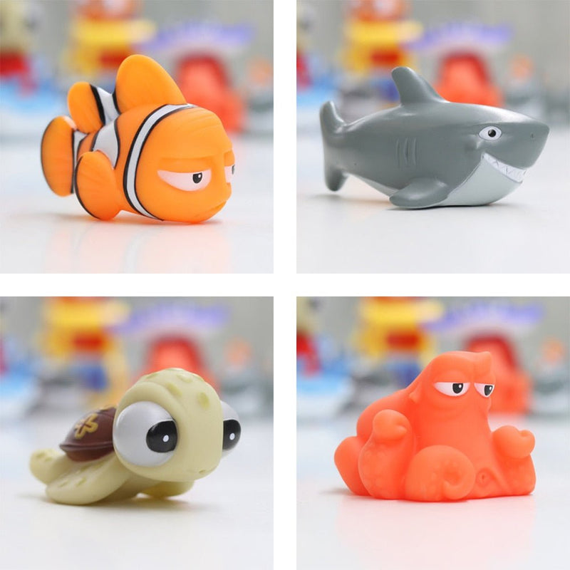 Baby Bath Clownfish Toys - HORTICU