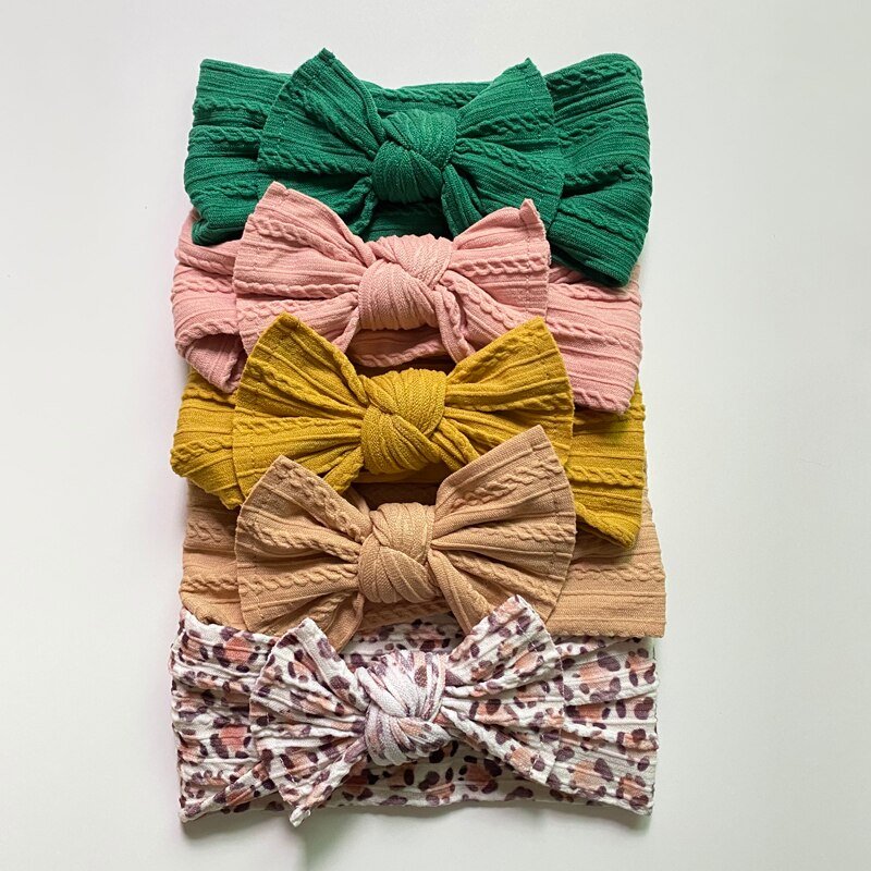 Baby Cable Knit Headbands - HORTICU