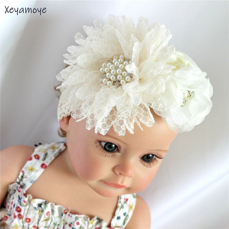 Baby Chiffon Flower Headband - HORTICU