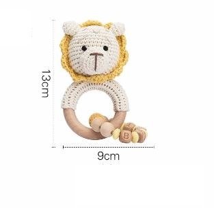 Baby Crochet Bunny Rattle Toy - HORTICU