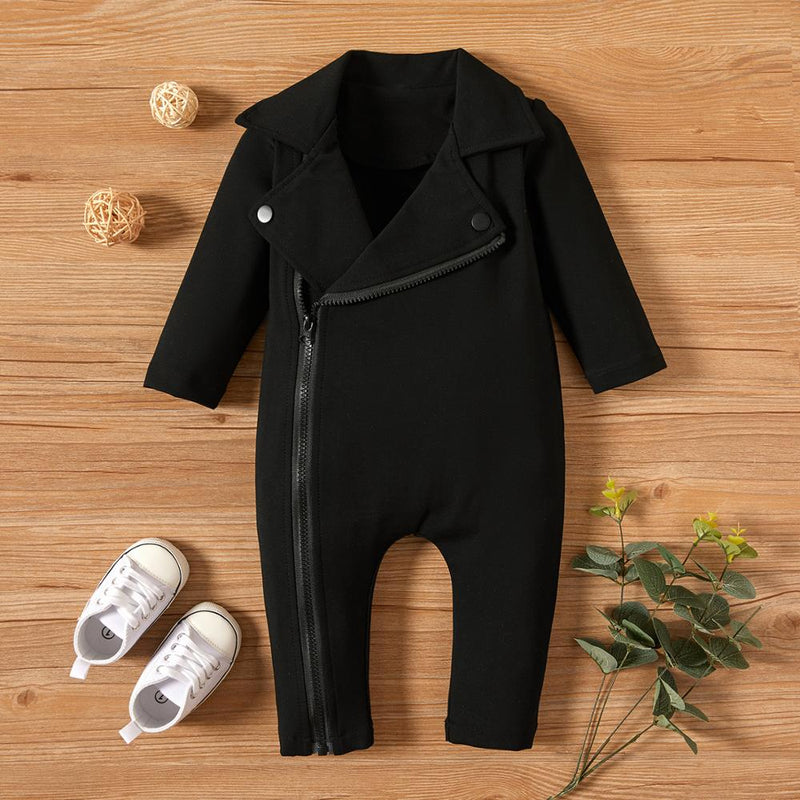 Baby Gentleman Solid Jumpsuit - HORTICU