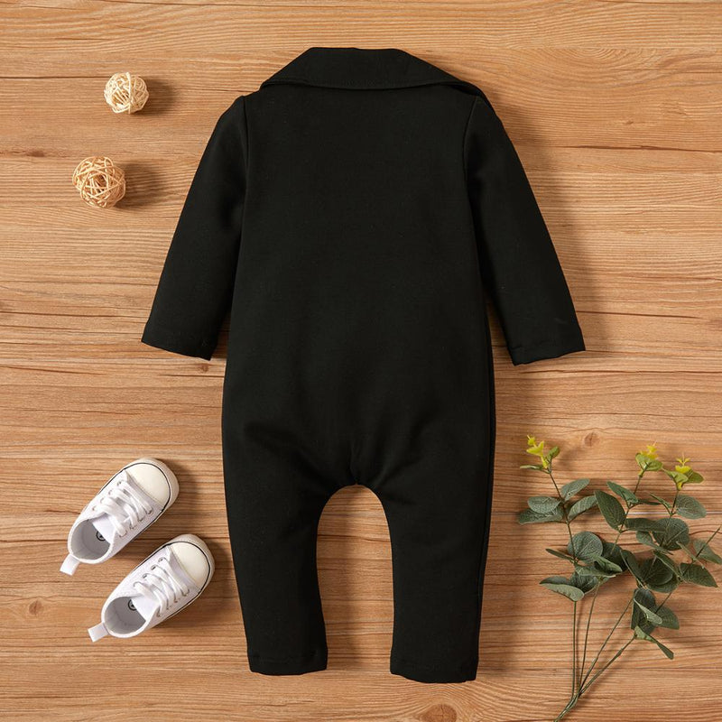 Baby Gentleman Solid Jumpsuit - HORTICU