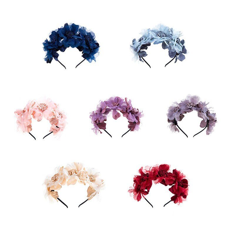 Baby Girls Flower Headband - HORTICU