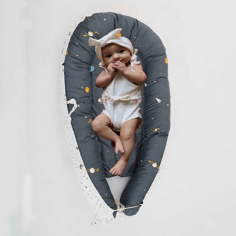 Baby Nest Bed Cotton Crib Toddler - HORTICU