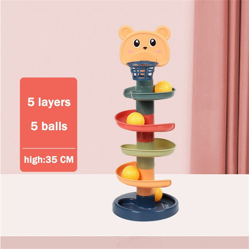 Baby Rolling Ball Montessori Toys - HORTICU