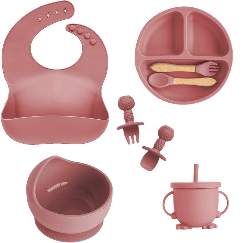 Baby Silicone Dishes Set - HORTICU
