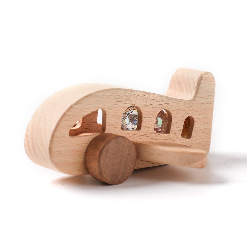 Baby Wooden Plane Toy - HORTICU