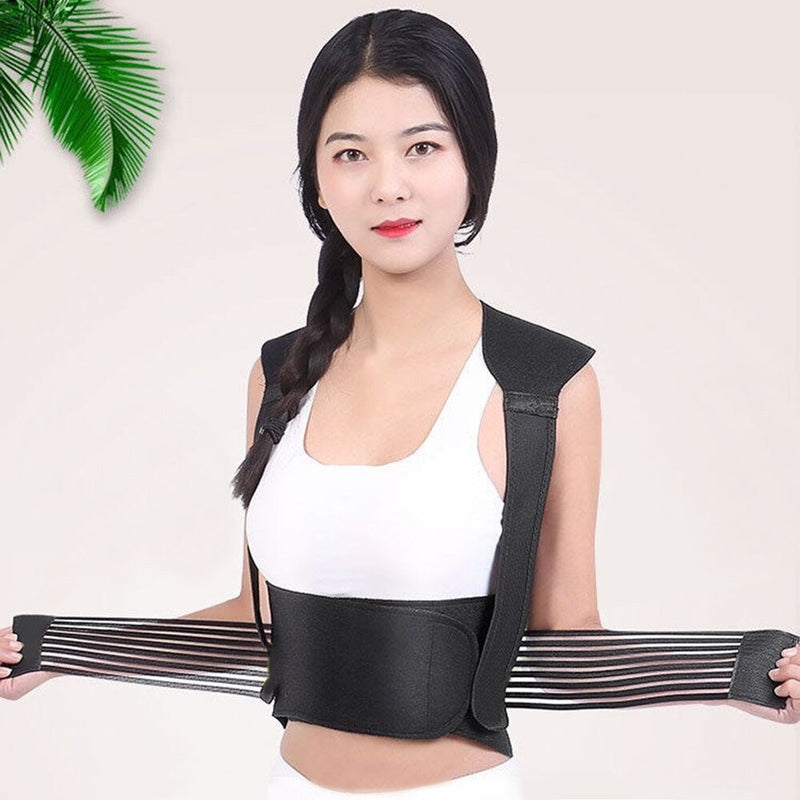 Back Support Magnetic Heating Therapy Waist - HORTICU