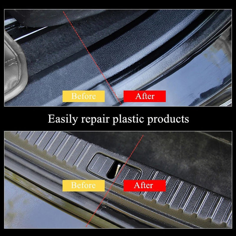 CAR PLASTIC RESTORER - Make it Black - HORTICU