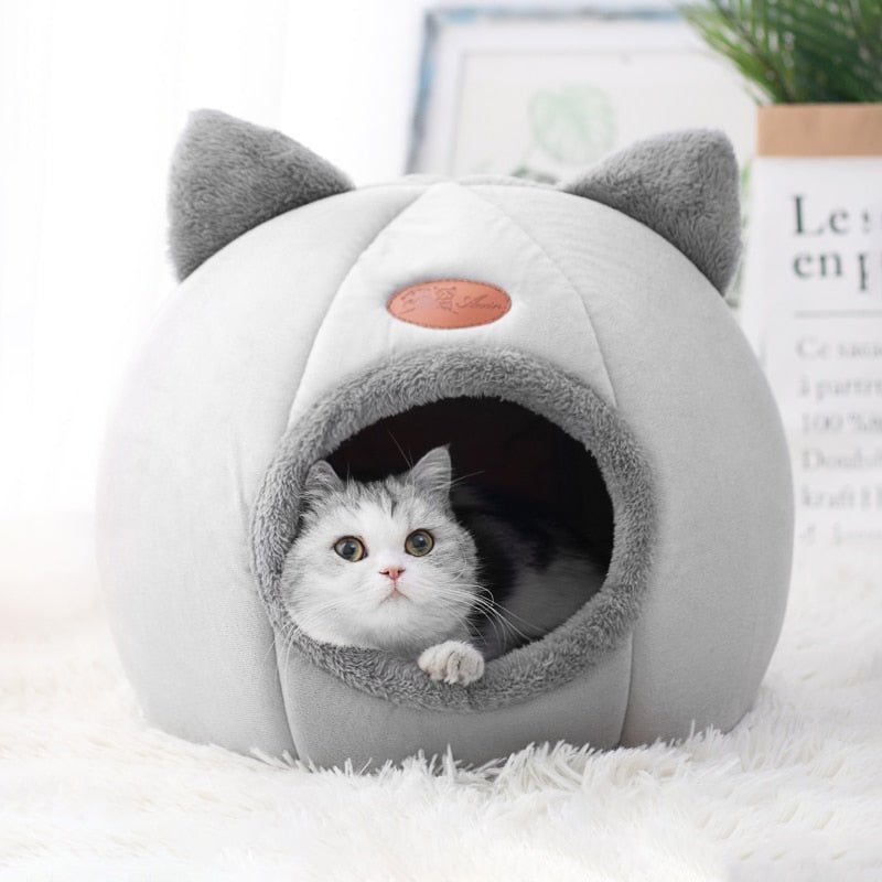 Deep Sleep Comfort In Winter Cat Bed - HORTICU