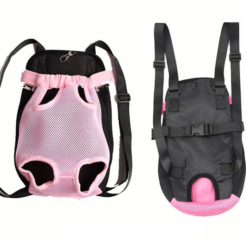 Denim Pet Dog Backpack & Cat Carrier Bag - HORTICU