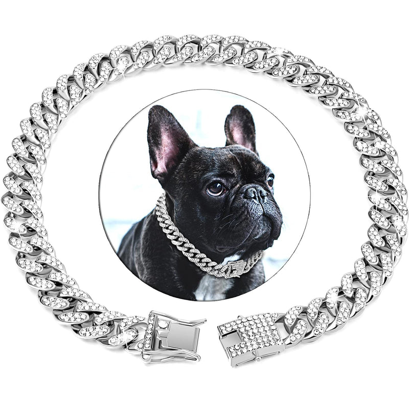 Dog Chain Diamond Cuban Collar - HORTICU