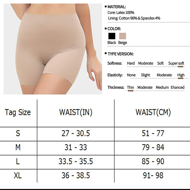 ROMANZA | High Waisted Tummy Control Shorts | Body Shaper for Women